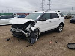 Salvage cars for sale from Copart Elgin, IL: 2014 Ford Explorer Limited