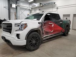 Salvage cars for sale from Copart Ontario Auction, ON: 2021 GMC Sierra K1500 Elevation