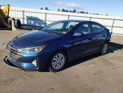 Salvage cars for sale from Copart Windham, ME: 2019 Hyundai Elantra SE