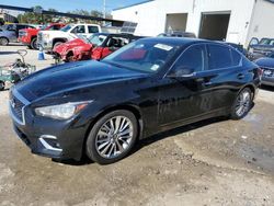 Flood-damaged cars for sale at auction: 2023 Infiniti Q50 Luxe