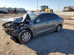 Salvage cars for sale from Copart Riverview, FL: 2021 KIA Rio LX