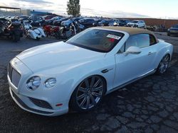 Bentley salvage cars for sale: 2017 Bentley Continental GT V8