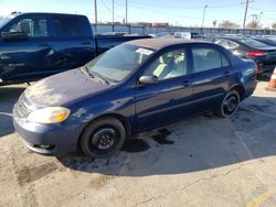 Salvage cars for sale from Copart Los Angeles, CA: 2007 Toyota Corolla CE