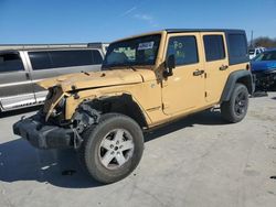 Salvage cars for sale from Copart Wilmer, TX: 2013 Jeep Wrangler Unlimited Sport