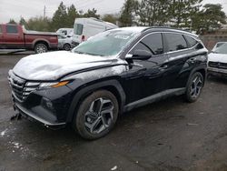Salvage cars for sale at Denver, CO auction: 2022 Hyundai Tucson SEL