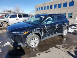 Salvage cars for sale from Copart Littleton, CO: 2023 Toyota Corolla Cross LE