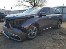 Salvage cars for sale at Mercedes, TX auction: 2018 Acura MDX Technology