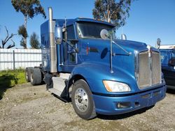 Salvage trucks for sale at Martinez, CA auction: 2014 Kenworth Construction T660
