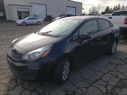 Salvage cars for sale from Copart Woodburn, OR: 2012 KIA Rio LX