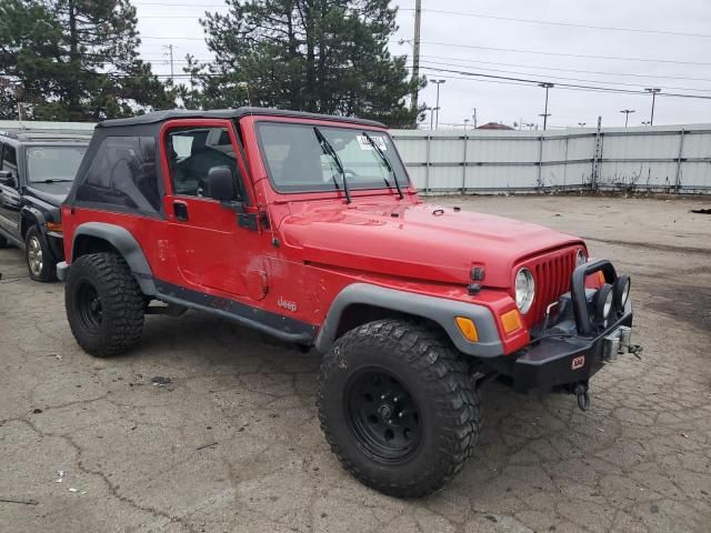 2004 Jeep Wrangler / TJ Sport