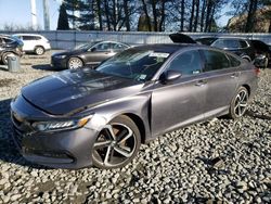 Salvage cars for sale at Windsor, NJ auction: 2020 Honda Accord Sport