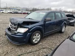 Salvage cars for sale from Copart Louisville, KY: 2013 Dodge Journey SE