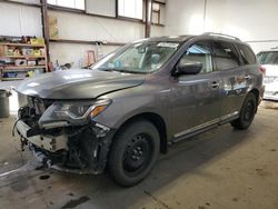 Salvage cars for sale from Copart Nisku, AB: 2018 Nissan Pathfinder S