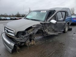 Salvage cars for sale from Copart Woodburn, OR: 2003 Toyota Tundra Access Cab SR5