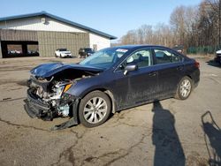 Salvage cars for sale at East Granby, CT auction: 2015 Subaru Legacy 2.5I Premium