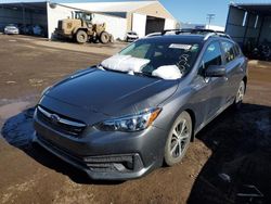 Subaru Impreza salvage cars for sale: 2021 Subaru Impreza Premium