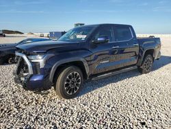 Salvage cars for sale at Temple, TX auction: 2024 Toyota Tundra Crewmax Limited