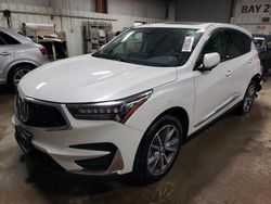 Acura Vehiculos salvage en venta: 2021 Acura RDX Technology