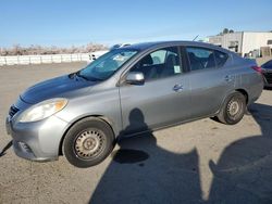Salvage cars for sale at Fresno, CA auction: 2014 Nissan Versa S