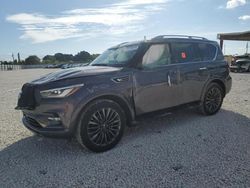 Salvage cars for sale at Homestead, FL auction: 2022 Infiniti QX80 Luxe