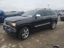 Salvage cars for sale from Copart Indianapolis, IN: 2012 Jeep Grand Cherokee Overland