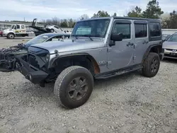 Salvage cars for sale at Memphis, TN auction: 2016 Jeep Wrangler Unlimited Sahara