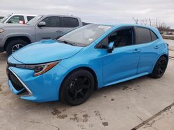 Toyota Corolla salvage cars for sale: 2020 Toyota Corolla XSE