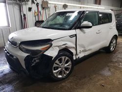 Salvage cars for sale at auction: 2015 KIA Soul +