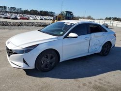 Salvage cars for sale at Dunn, NC auction: 2023 Hyundai Elantra Blue