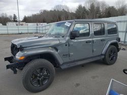 Salvage cars for sale from Copart Assonet, MA: 2022 Jeep Wrangler Unlimited Sahara