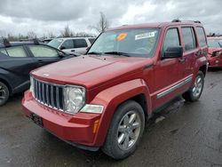 Salvage cars for sale from Copart Woodburn, OR: 2008 Jeep Liberty Limited