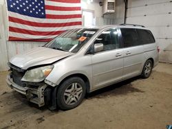 Salvage cars for sale at Lyman, ME auction: 2006 Honda Odyssey EXL