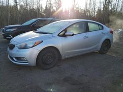 Salvage cars for sale from Copart Bowmanville, ON: 2014 KIA Forte LX