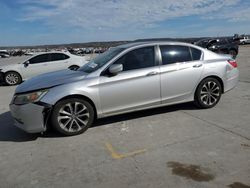 Honda Accord Sport salvage cars for sale: 2013 Honda Accord Sport