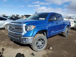 Salvage cars for sale from Copart Brighton, CO: 2018 Toyota Tundra Crewmax SR5
