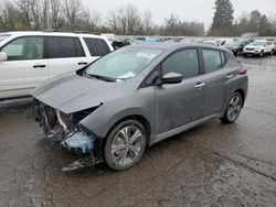 Salvage cars for sale from Copart Portland, OR: 2022 Nissan Leaf SV