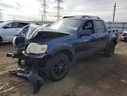 Salvage cars for sale from Copart Elgin, IL: 2007 Ford Explorer Sport Trac Limited