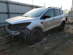 Salvage cars for sale from Copart Lansing, MI: 2017 Ford Escape Titanium