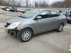 Salvage cars for sale at Ellwood City, PA auction: 2012 Nissan Versa S