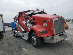 Salvage trucks for sale at Lebanon, TN auction: 2014 Kenworth Construction T800