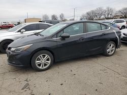 Salvage cars for sale from Copart Moraine, OH: 2017 Chevrolet Cruze LT