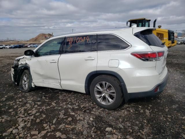 2015 Toyota Highlander XLE