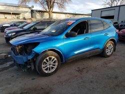 Salvage cars for sale at Albuquerque, NM auction: 2020 Ford Escape S