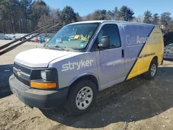 Salvage trucks for sale at Mendon, MA auction: 2014 Chevrolet Express G1500