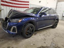 Salvage cars for sale from Copart Candia, NH: 2022 Audi Q5 Premium 45