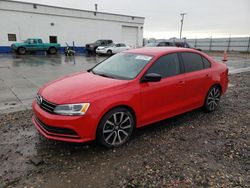 Salvage cars for sale from Copart Farr West, UT: 2015 Volkswagen Jetta Base