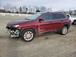 Jeep Grand Cherokee salvage cars for sale: 2019 Jeep Cherokee Latitude