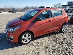 Chevrolet Spark salvage cars for sale: 2021 Chevrolet Spark LS