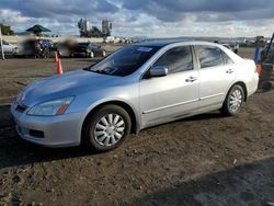 Salvage cars for sale from Copart San Diego, CA: 2007 Honda Accord LX