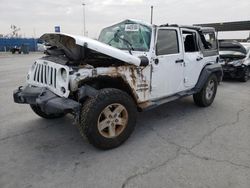 Salvage cars for sale from Copart Anthony, TX: 2018 Jeep Wrangler Unlimited Sport